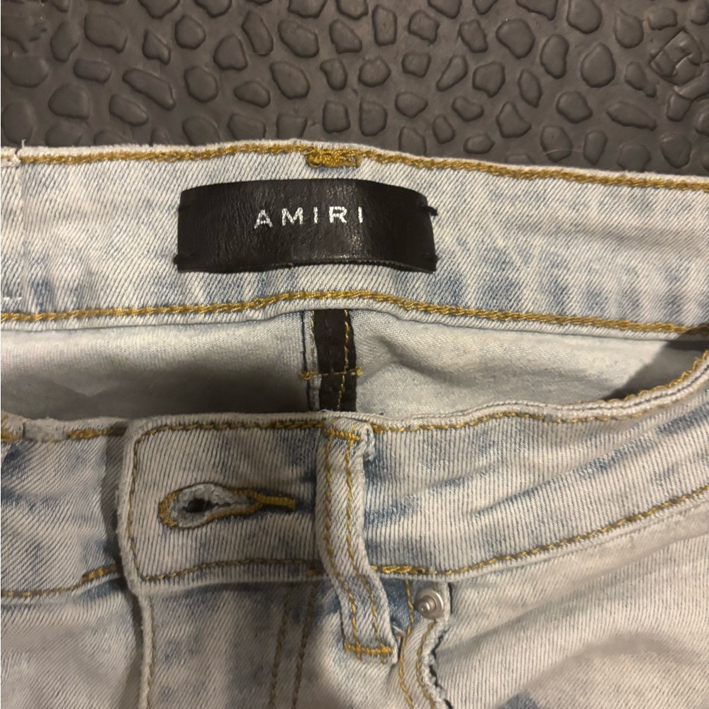 Patchwork Amiri Jeans - image 3